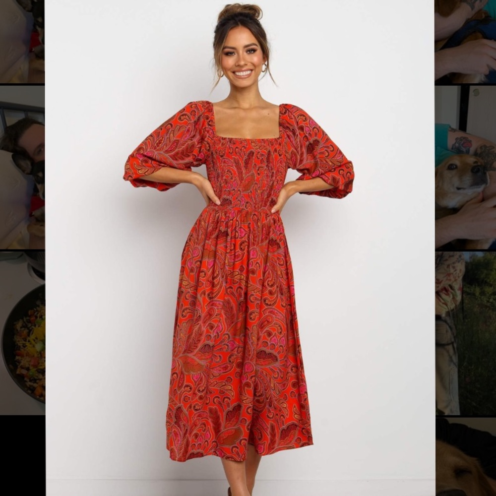 Petal and Pup Dress